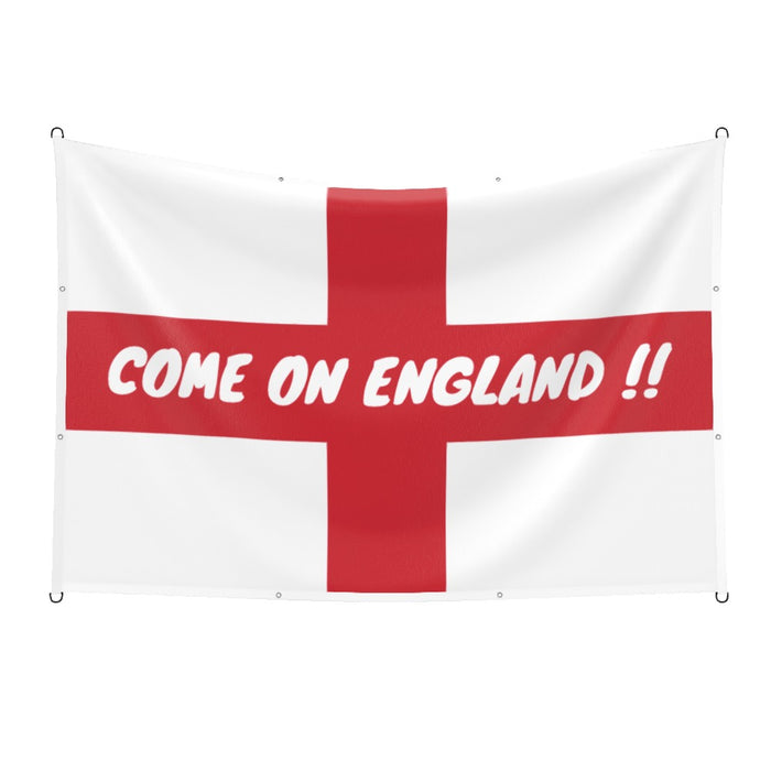 Flags - Come On England - Print On It