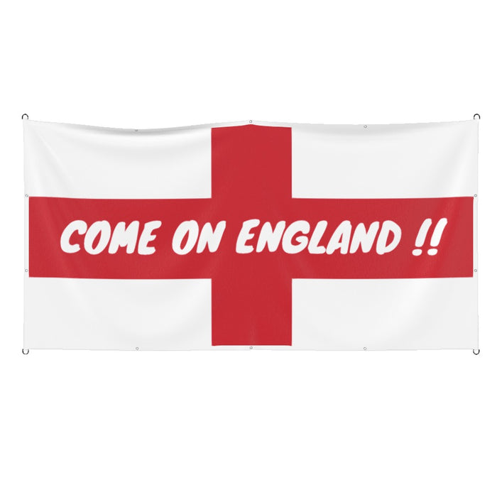 Flags - Come On England - Print On It