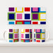 11oz Ceramic Mug - Abstract Blocks 2 - printonitshop