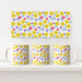 11oz Ceramic Mug - Yellow Flowers - printonitshop
