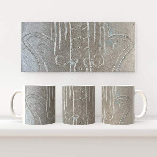 11oz Ceramic Mug - Hamsa 2- CJ Designs - printonitshop