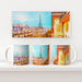 11oz Ceramic Mug - Paris View - printonitshop