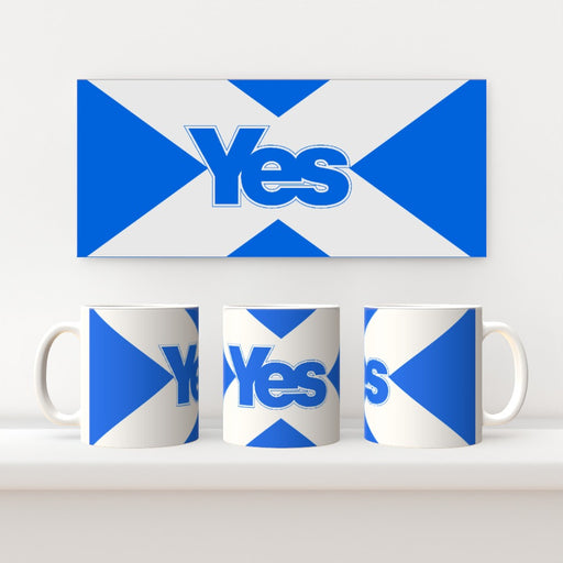 11oz Ceramic Mug - Scotland Yes - printonitshop