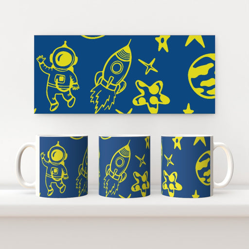 11oz Ceramic Mug - Space - printonitshop