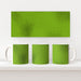 11oz Ceramic Mug - Undulating Green - printonitshop