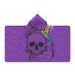 Hooded Towel - Skull and Hummingbird - printonitshop