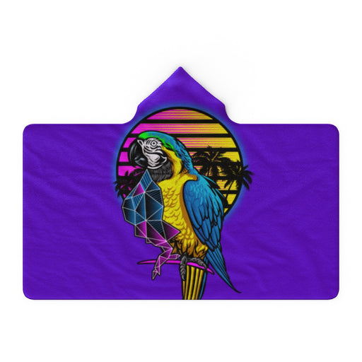 Hooded Towel - Parrot - printonitshop