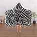 Hooded Towel - Zebra - printonitshop
