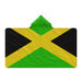 Hooded Towel - Jamaica - printonitshop