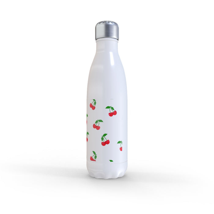 Steel Bottles - White Cherries - printonitshop