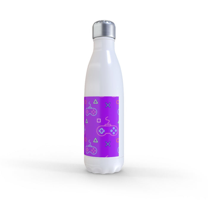 Steel Bottles - Neon Gaming Purple - printonitshop