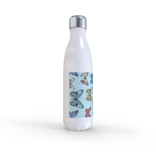 Steel Bottles - Floral Butterflies - printonitshop