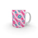 11oz Ceramic Mug - Pattern Pink - printonitshop