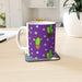 11oz Ceramic Mug - Cactus on Purple - printonitshop