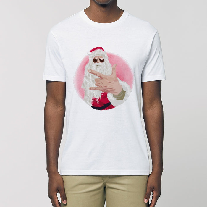 T-Shirts - Rock Santa - Print On It