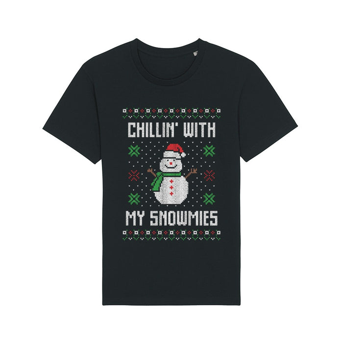 T - Shirt - Chillin' with my Snowmies - Print On It