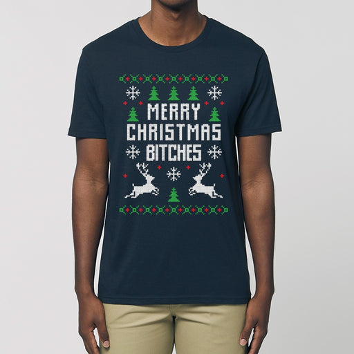 T - Shirt - Merry Christmas Bitches - Print On It
