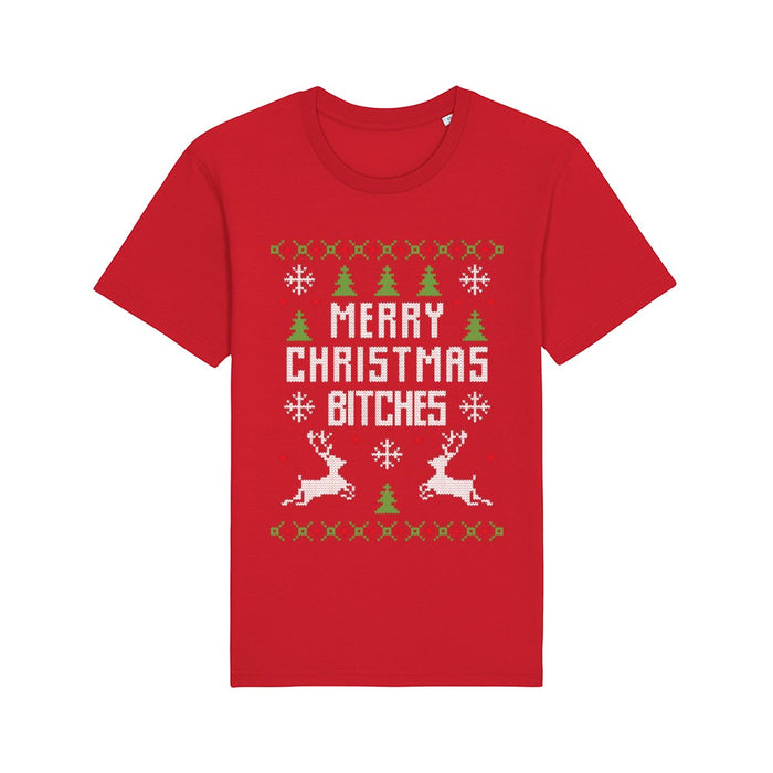 T - Shirt - Merry Christmas Bitches - Print On It