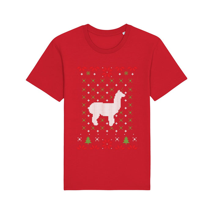 T - Shirt - Christmas Lama - Print On It
