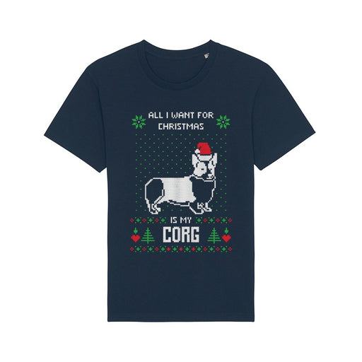 T - Shirt - All I want for Christmas is my Corg - Print On It