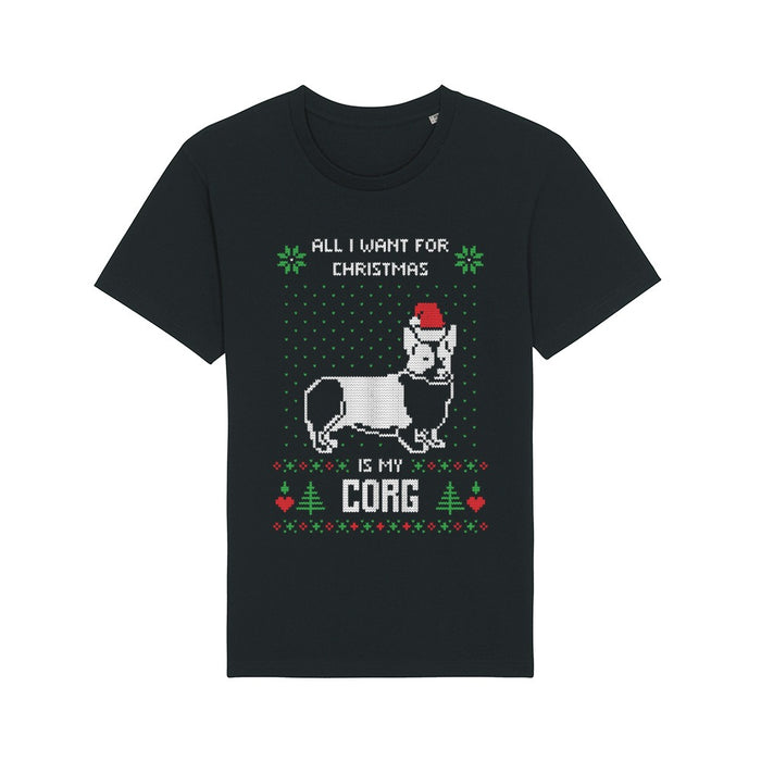 T - Shirt - All I want for Christmas is my Corg - Print On It