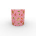 11oz Ceramic Mug - Autumn Leaves Pink - printonitshop