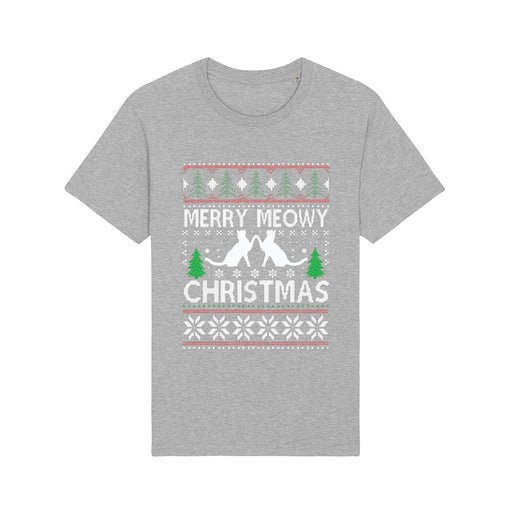 T - Shirt - Meowy Christmas - Print On It