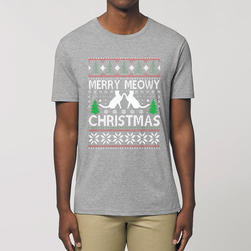 T - Shirt - Meowy Christmas - Print On It