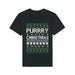 T - Shirt - Purrry Christmas 2 - Print On It