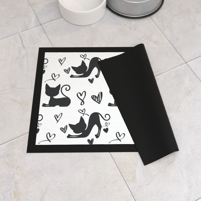 Pet Bowl Mats - Cats - Print On It