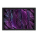 Pet Bowl Mats - Purple Feathers - Print On It
