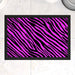Pet Bowl Mats - Pink Zebra - Print On It