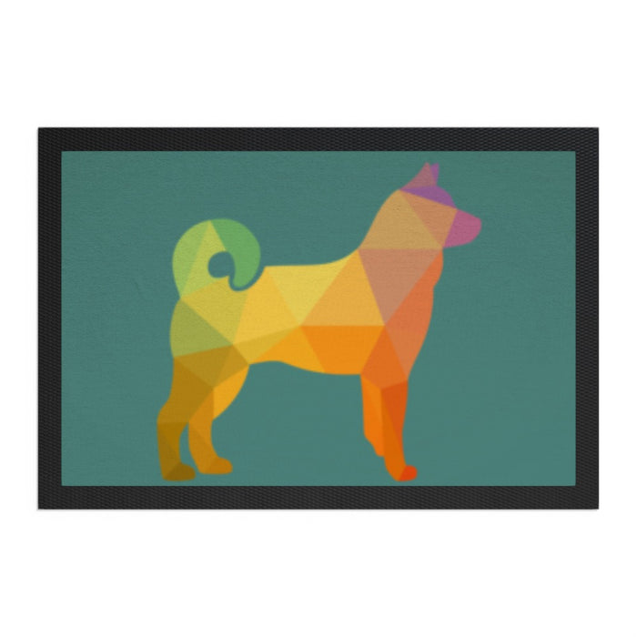 Pet Bowl Mats - Geometric Dog - Print On It