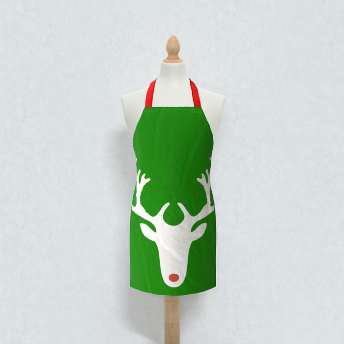 Apron - Reindeer Head - Print On It