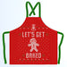 Apron - Let's Get Baked Red - Print On It