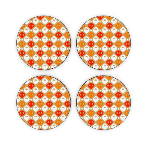 Coasters - Abstract Orange - printonitshop