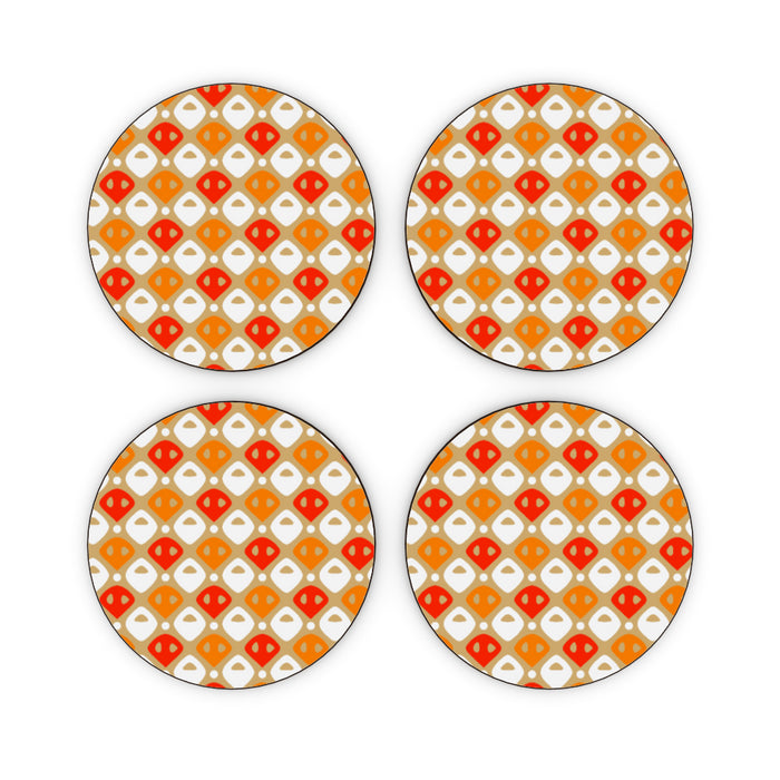 Coasters - Abstract Orange - printonitshop