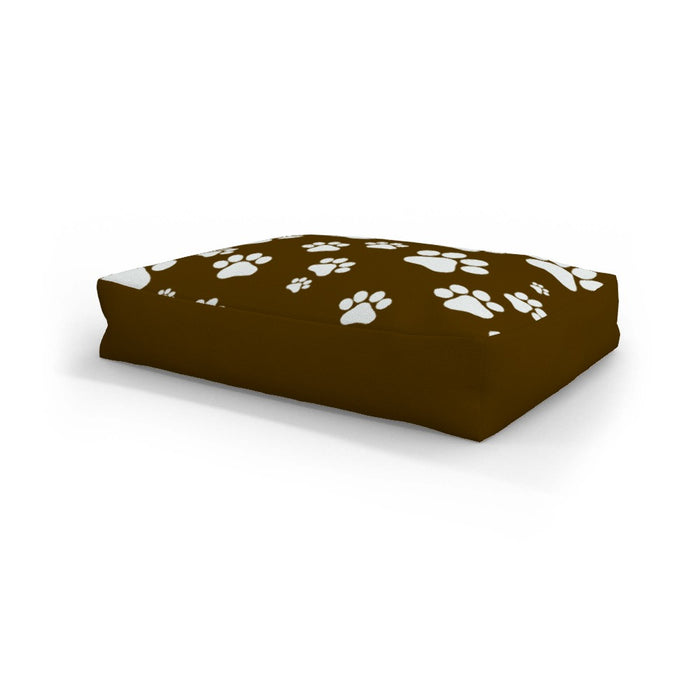 Pet Bed - Paws Brown - Print On It