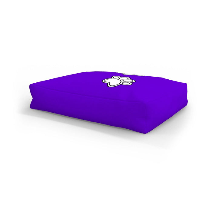 Pet Bed - Paws on Purple - Print On It