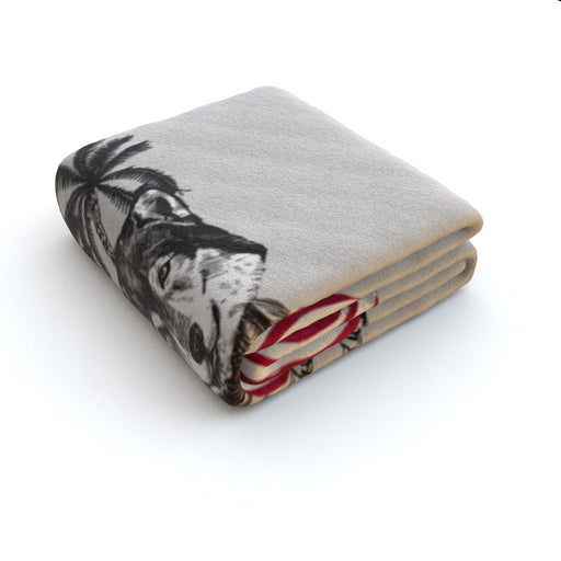 Blanket - To Cool For School Wolf - Print On It