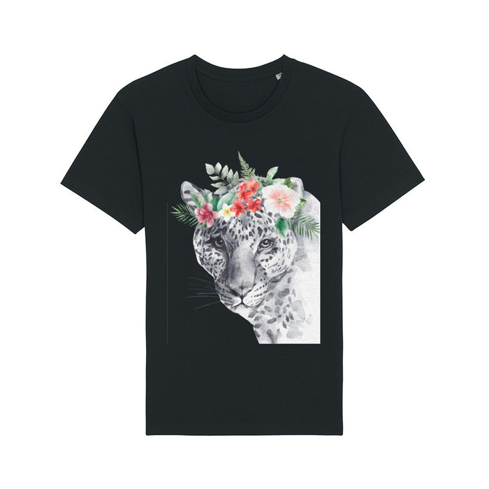 T - Shirt - Floral Leopard - Print On It