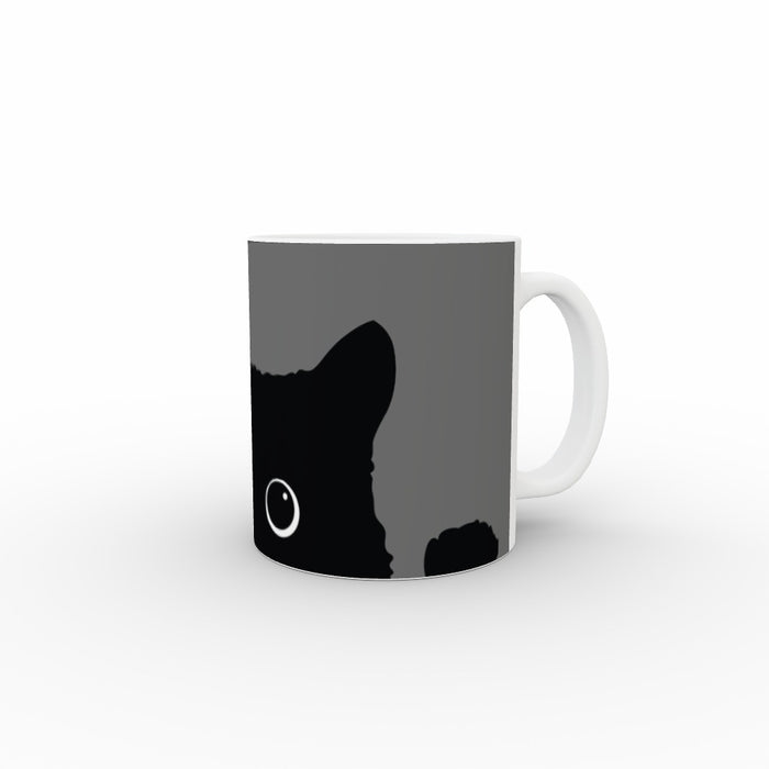 11oz Mug - Kitty Grey - Print On It