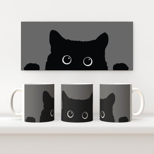 11oz Mug - Kitty Grey - Print On It