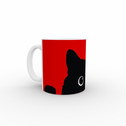 11oz Mug - Kitty Red - Print On It