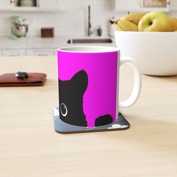 11oz Mug - Kitty Pink - Print On It