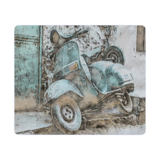 Mouse Mat - Classic Scooter - Print On It