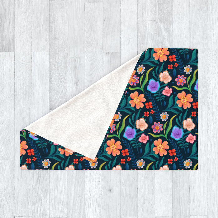 Blanket - Very Floral - printonitshop