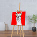 Wall Canvas - Floral Lama - Print On It