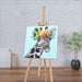 Wall Canvas - Floral Giraffe - Print On It