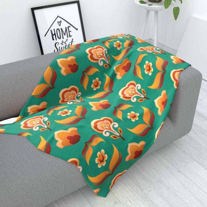 Blanket - Stamen Green - printonitshop